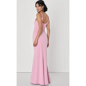 New With Tags‎ Lulus Infinite Glory Pink Formal Mermaid Maxi Dress Size XL